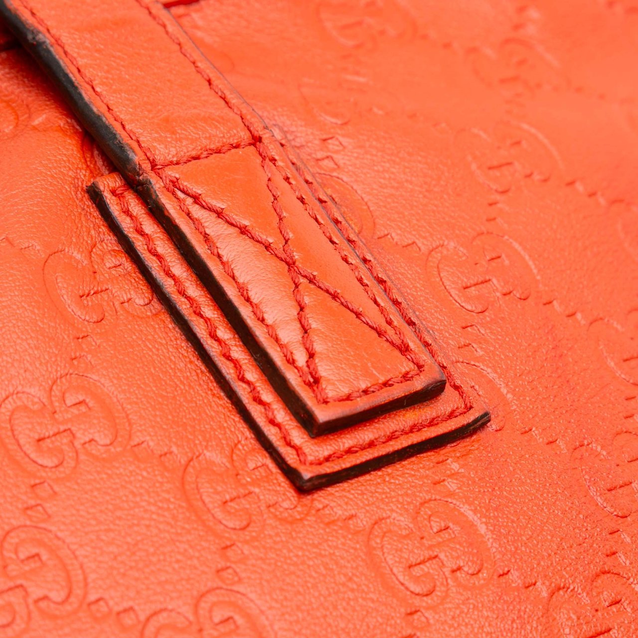 Gucci Medium Guccissima Tote Oranje