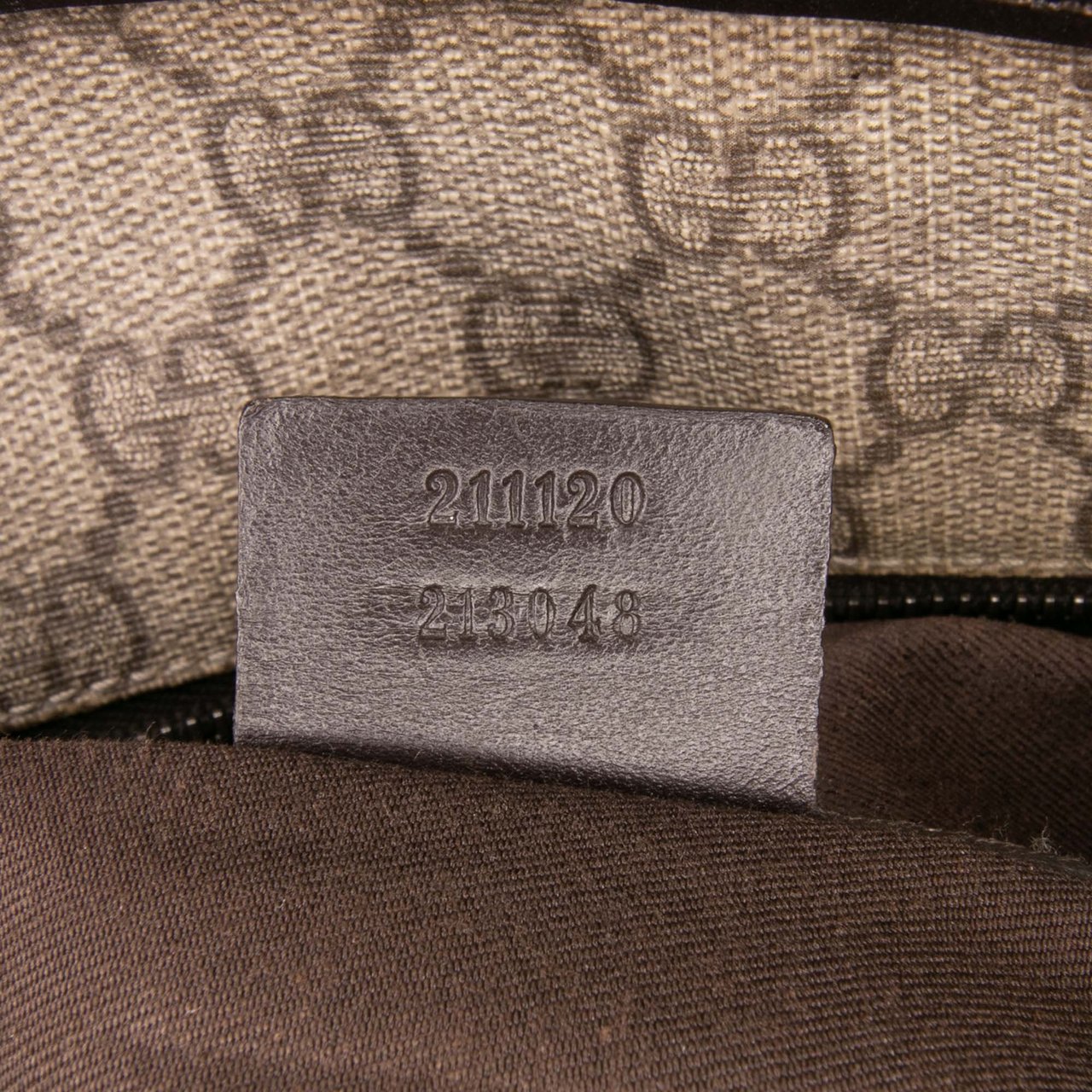 Gucci GG Supreme Tote Bruin