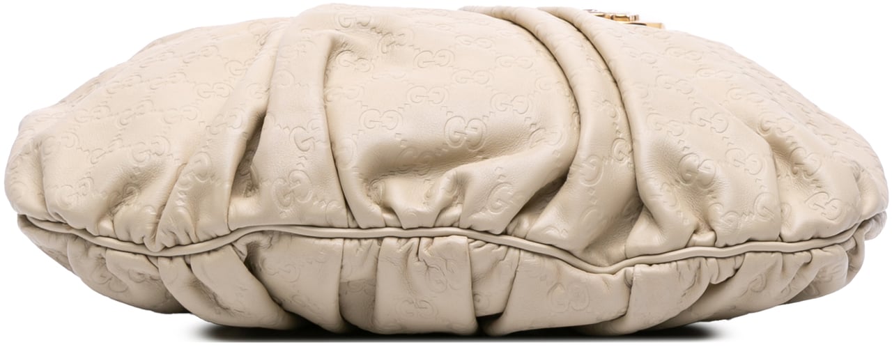 Gucci Medium Guccissima Hysteria Satchel Bruin