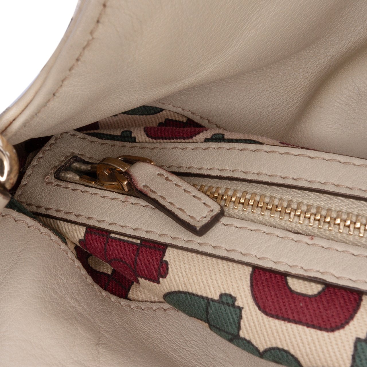 Gucci Medium Guccissima Hysteria Satchel Bruin