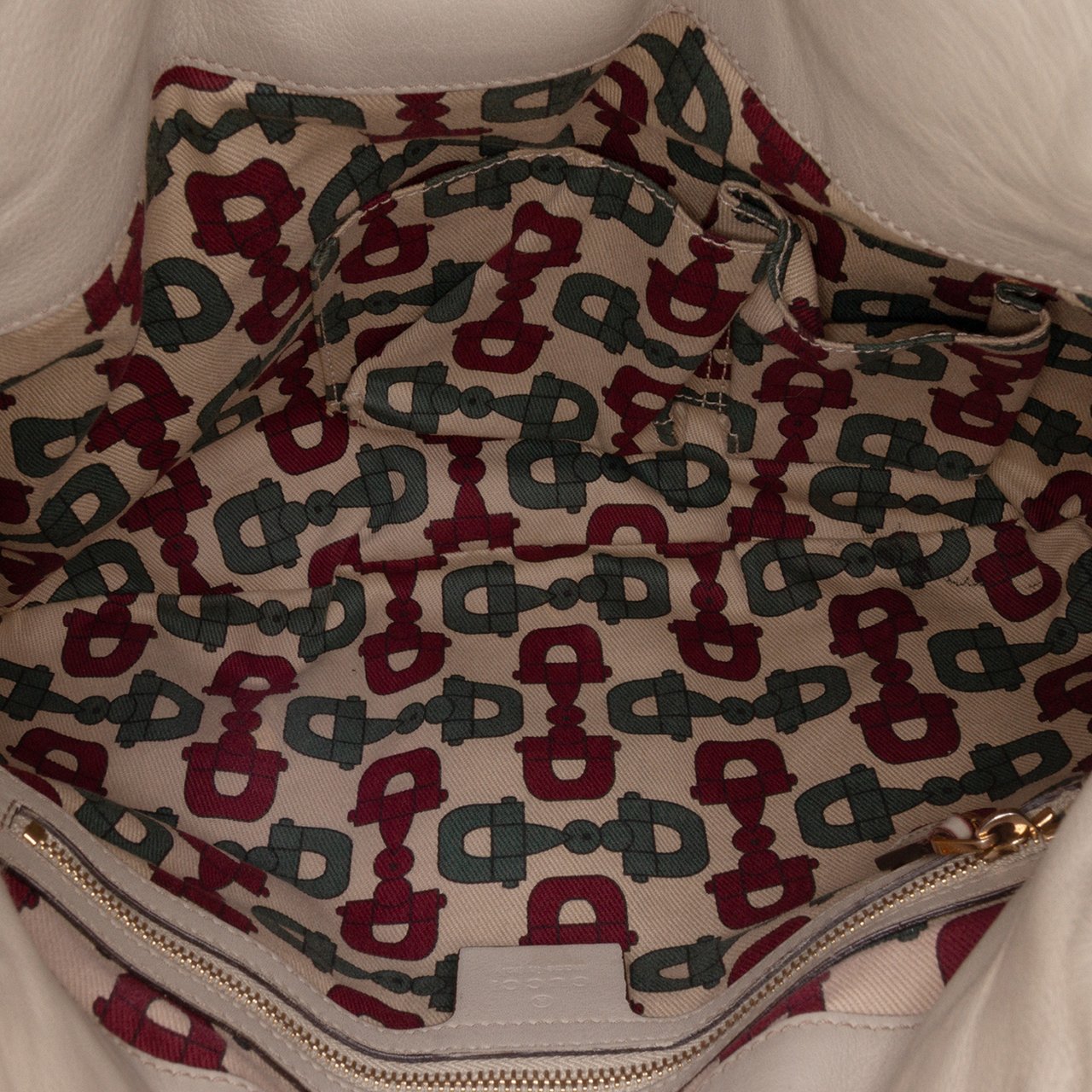 Gucci Medium Guccissima Hysteria Satchel Bruin