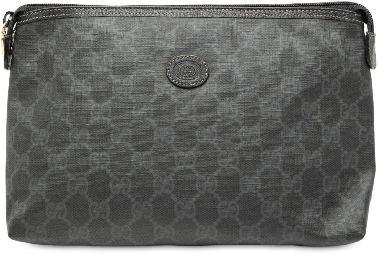 Gucci GG Supreme Pouch Zwart