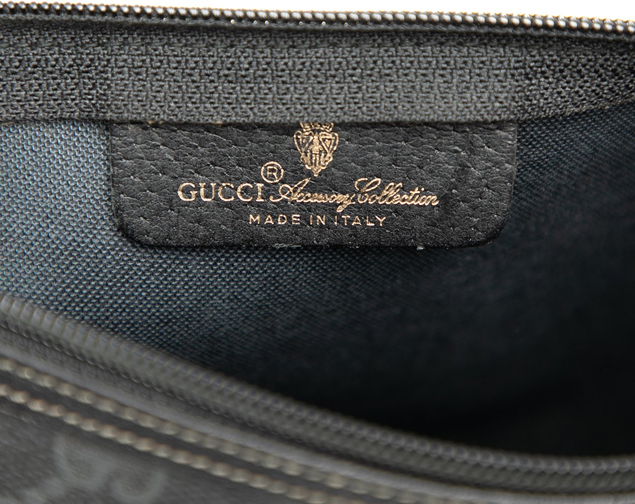 Gucci GG Supreme Pouch Zwart