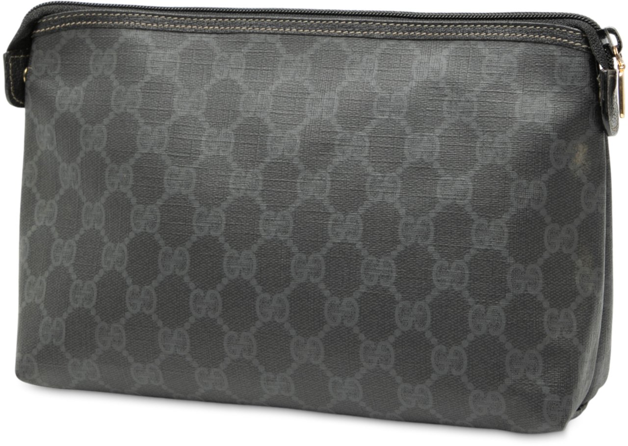 Gucci GG Supreme Pouch Zwart