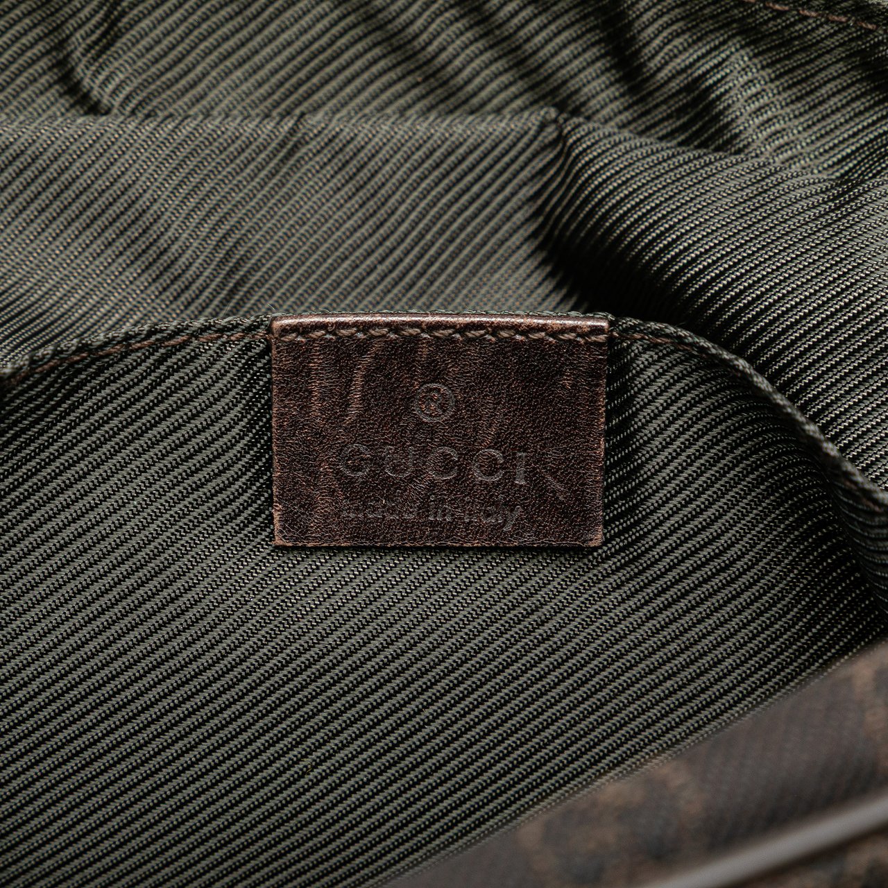 Gucci GG Canvas Crossbody Bruin