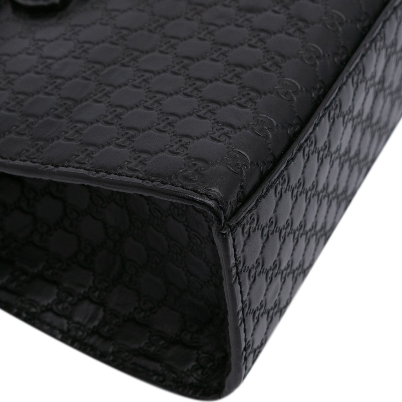 Gucci Medium Microguccissima Emily Shoulder Bag Zwart
