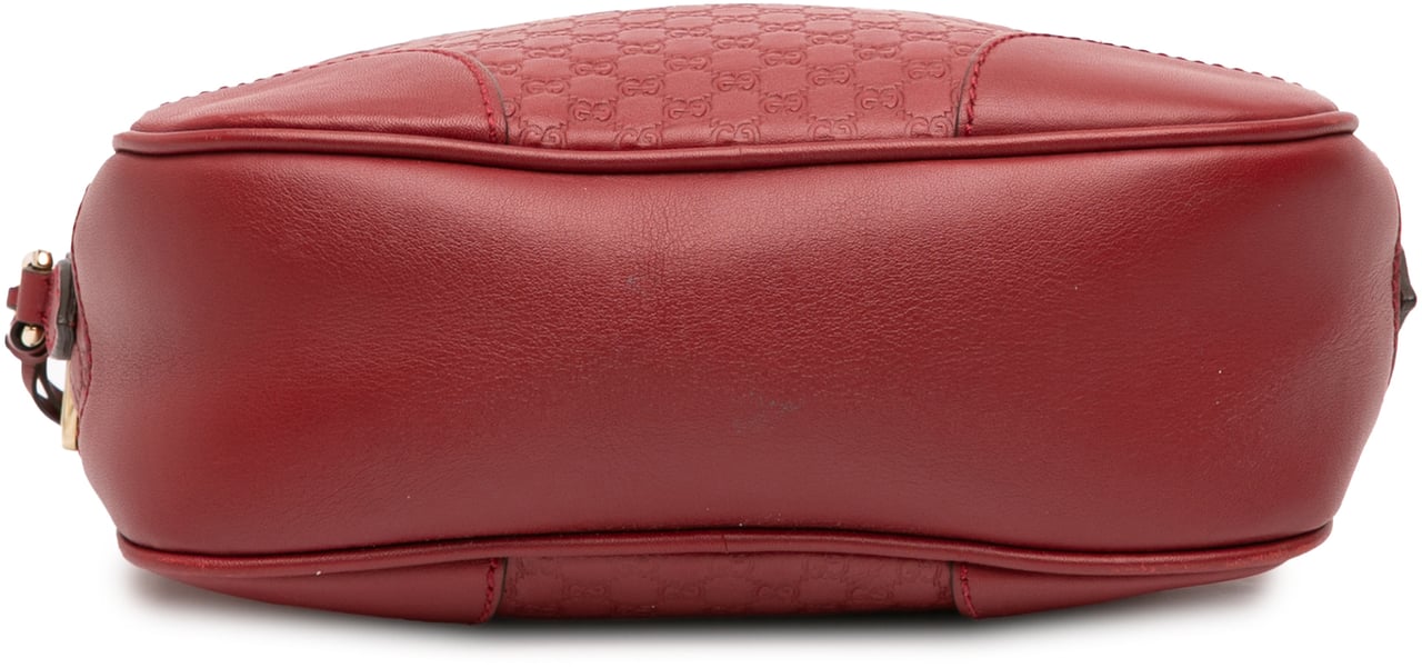 Gucci Microguccissima Bree Crossbody Rood