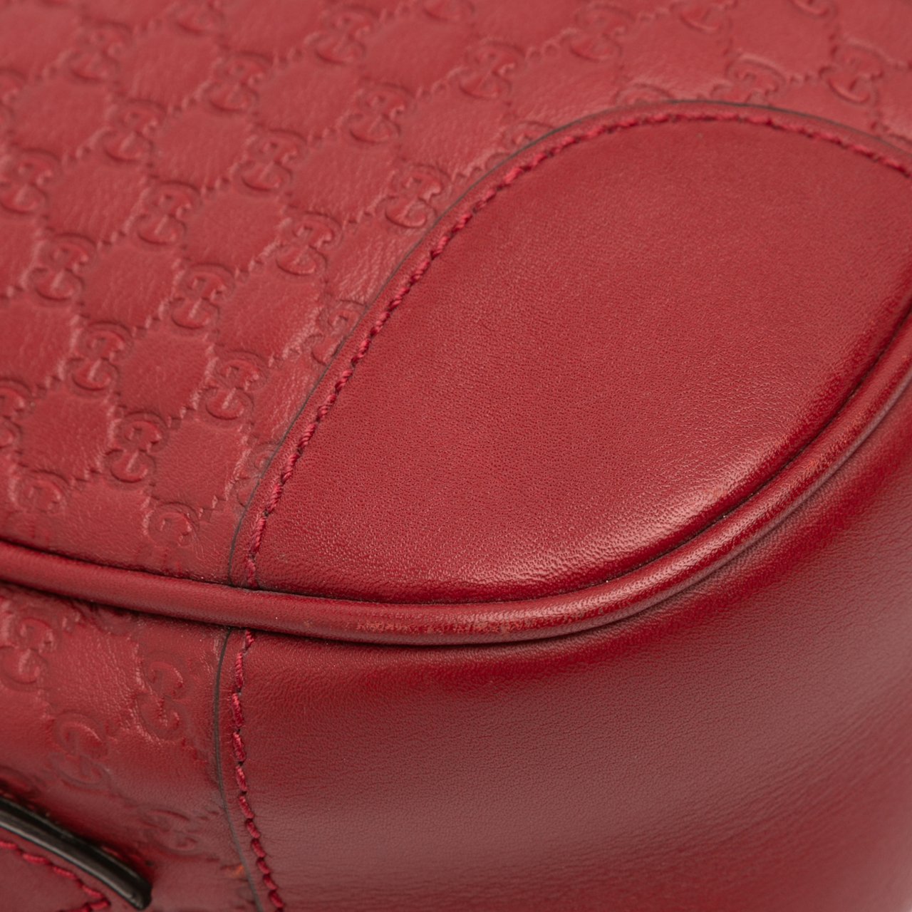 Gucci Microguccissima Bree Crossbody Rood