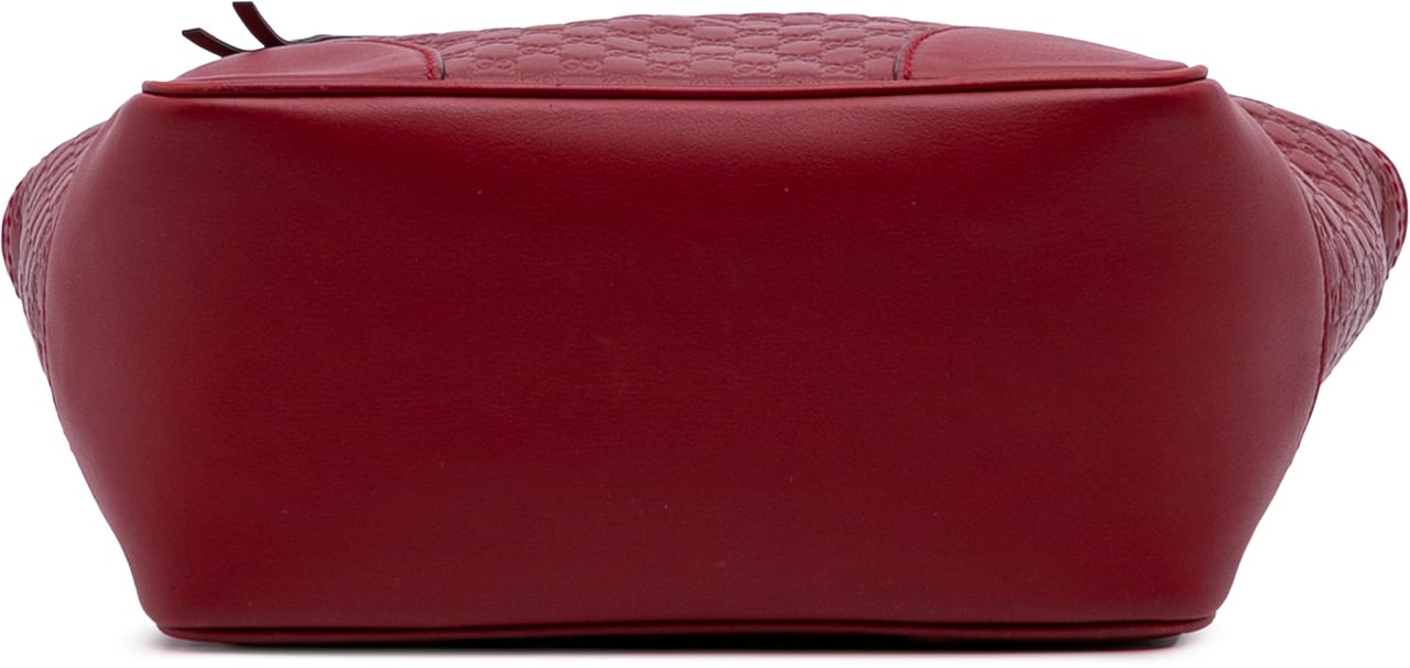 Gucci Small Microguccissima Bree Satchel Rood