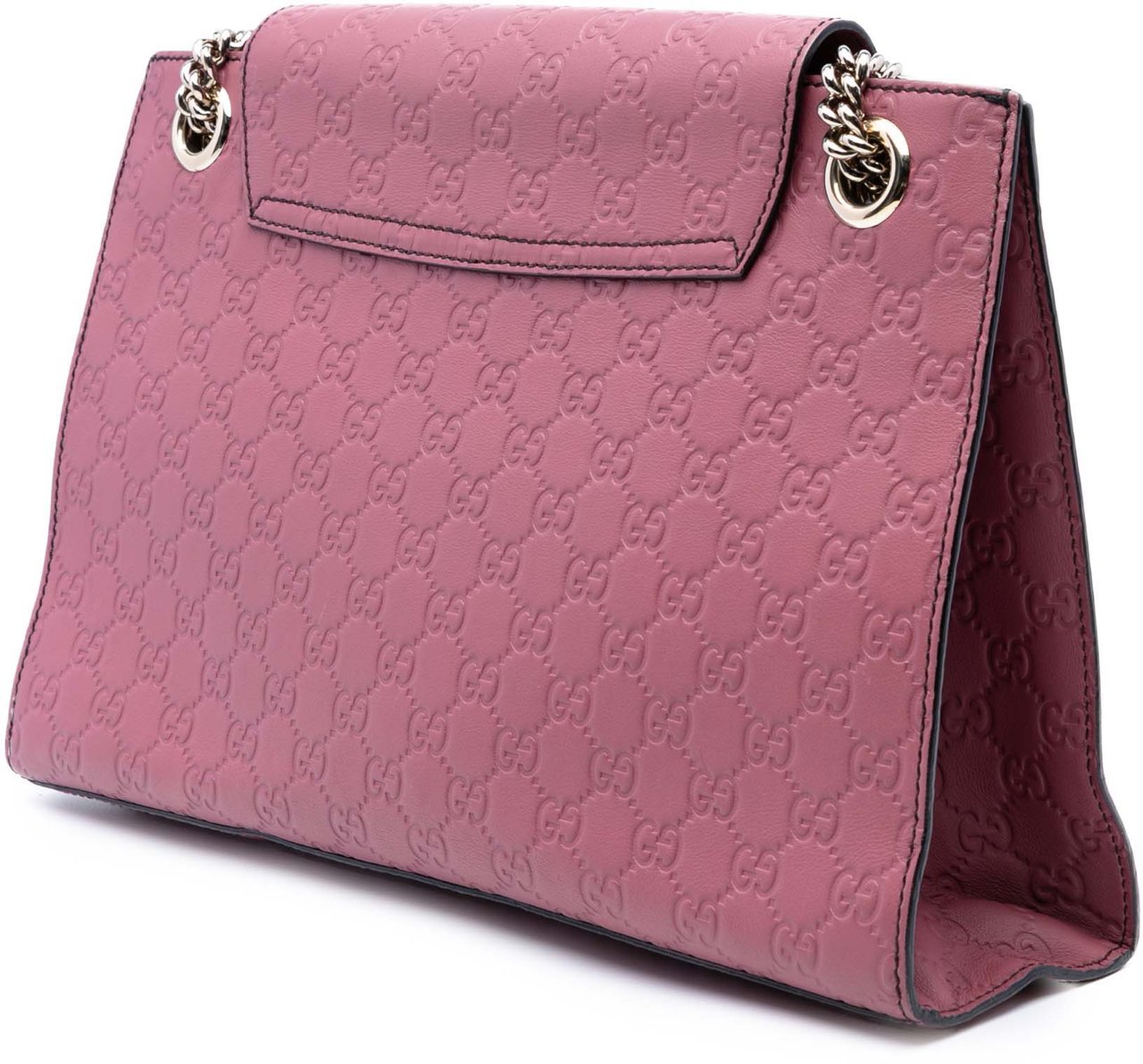 Gucci Large Guccissima Emily Shoulder Bag Roze