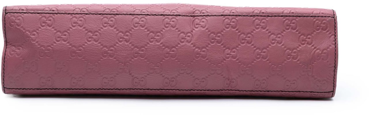 Gucci Large Guccissima Emily Shoulder Bag Roze
