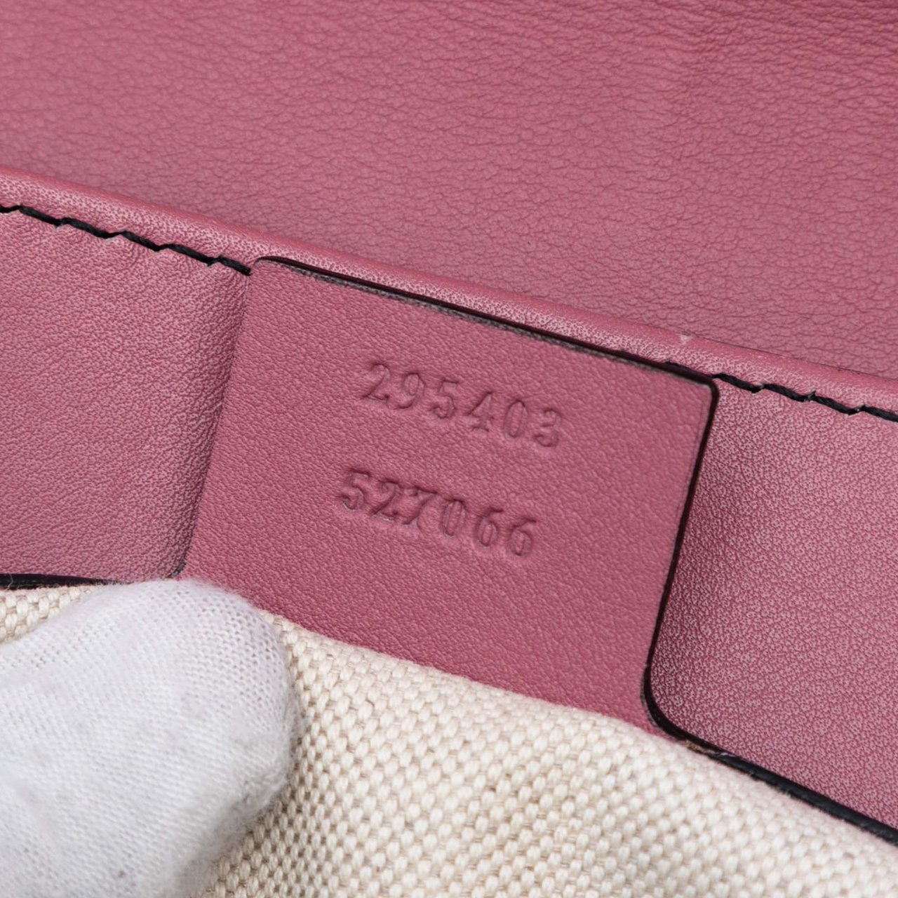 Gucci Large Guccissima Emily Shoulder Bag Roze