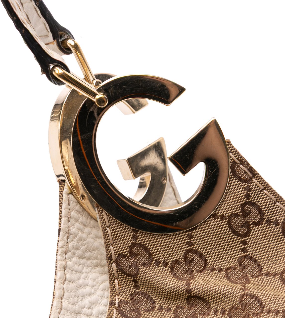 Gucci GG Canvas Charlotte Crossbody Bruin