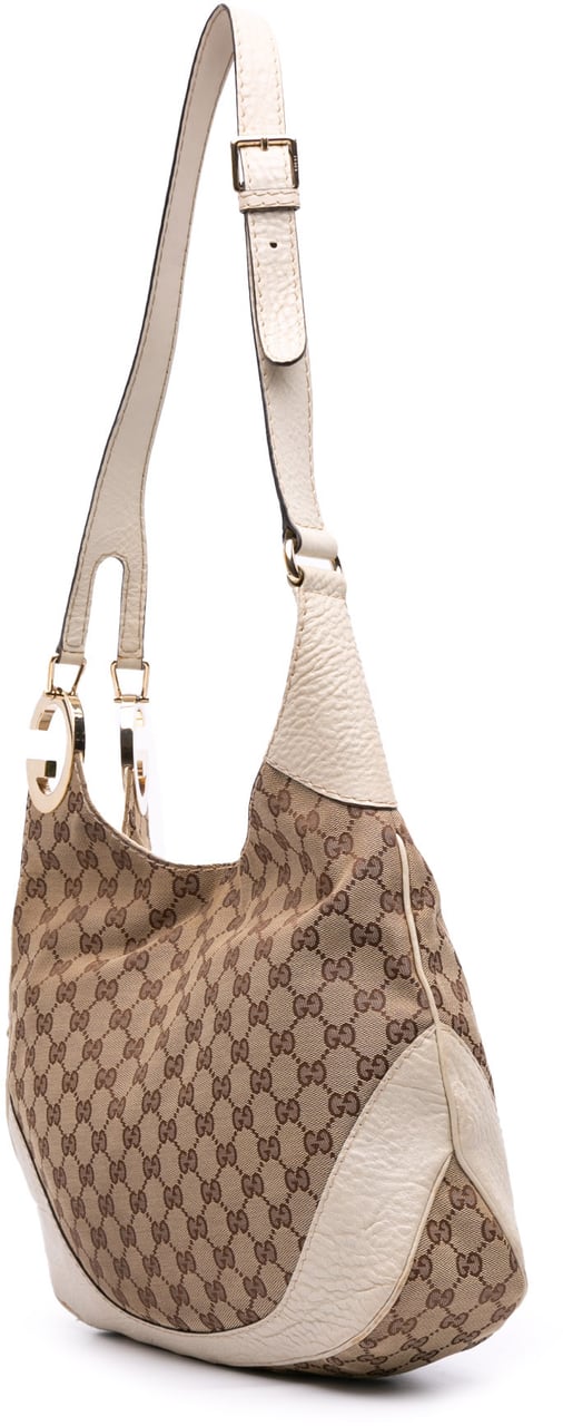 Gucci GG Canvas Charlotte Crossbody Bruin