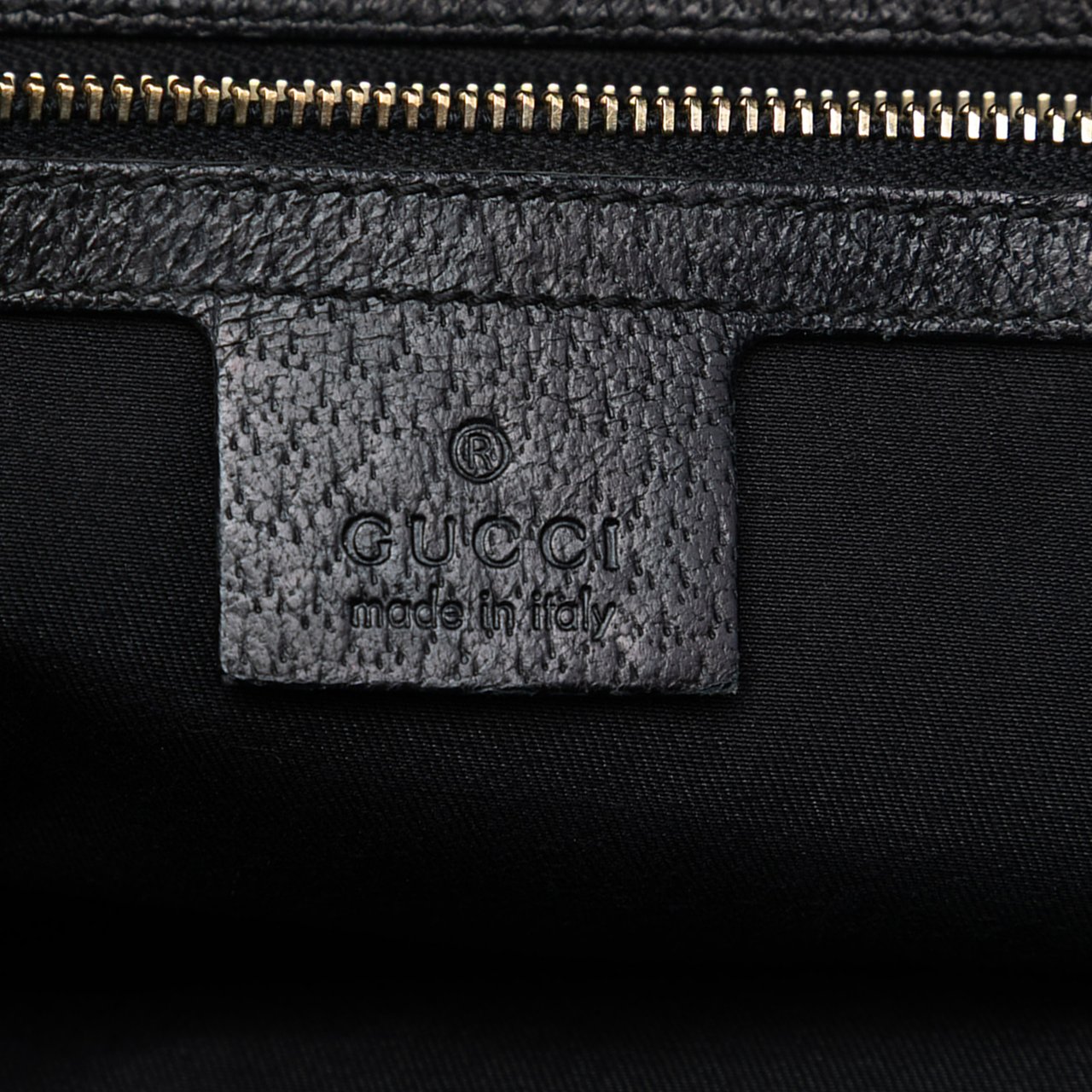 Gucci Horsebit Velvet Web Treasure Boston Bag Zwart