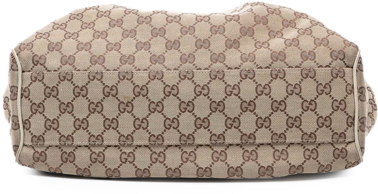 Gucci Medium GG Canvas Sukey Tote Bruin