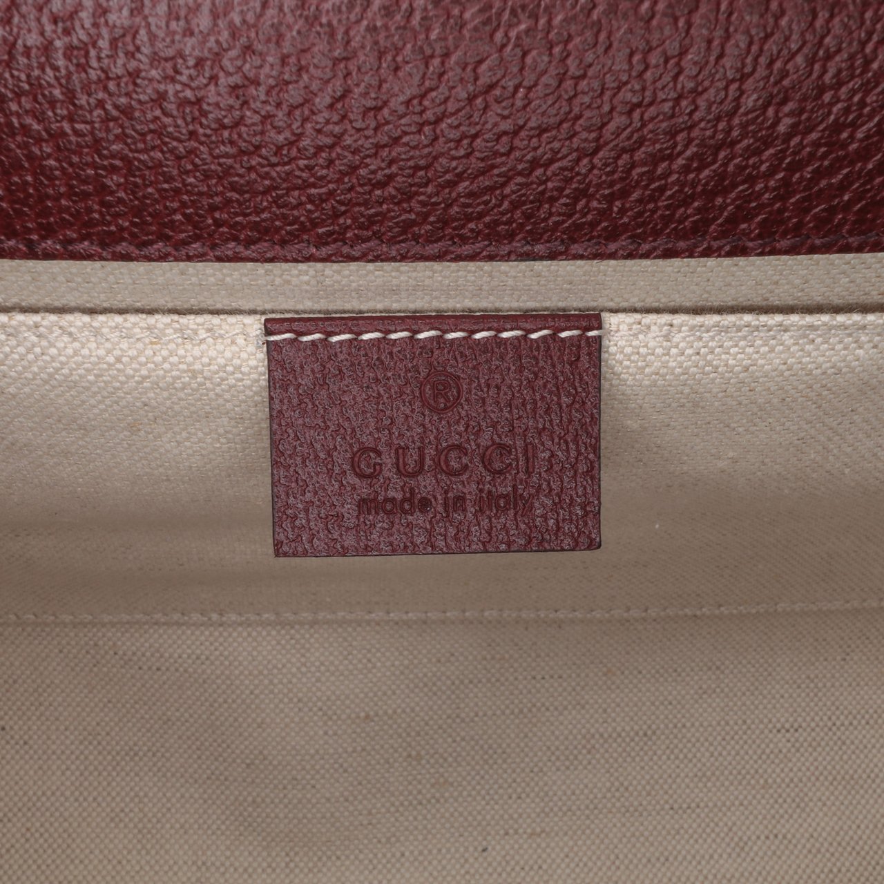 Gucci Mini GG Canvas Ophidia Web Duffle Bag Rood