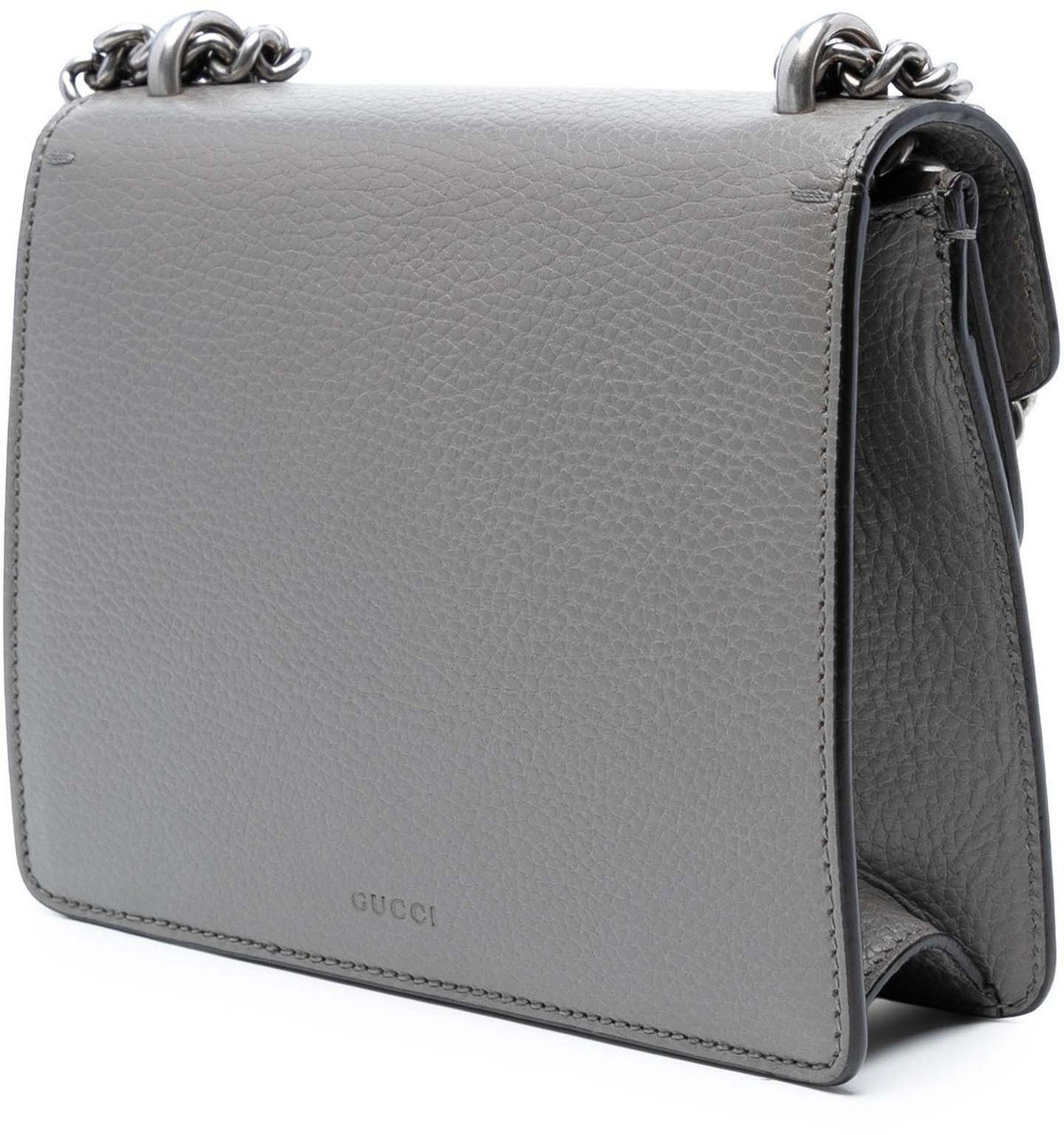 Gucci Small Leather Dionysus Crossbody Grijs
