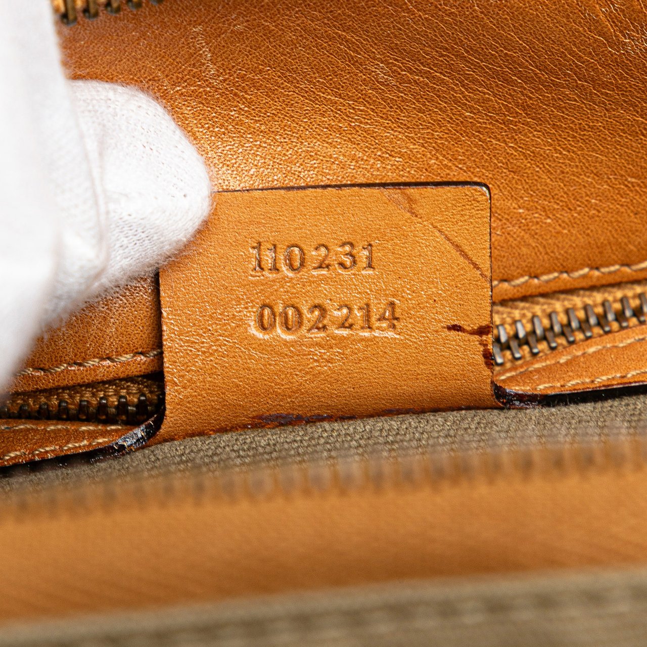 Gucci Canvas Utilitarian Shoulder Bag Bruin