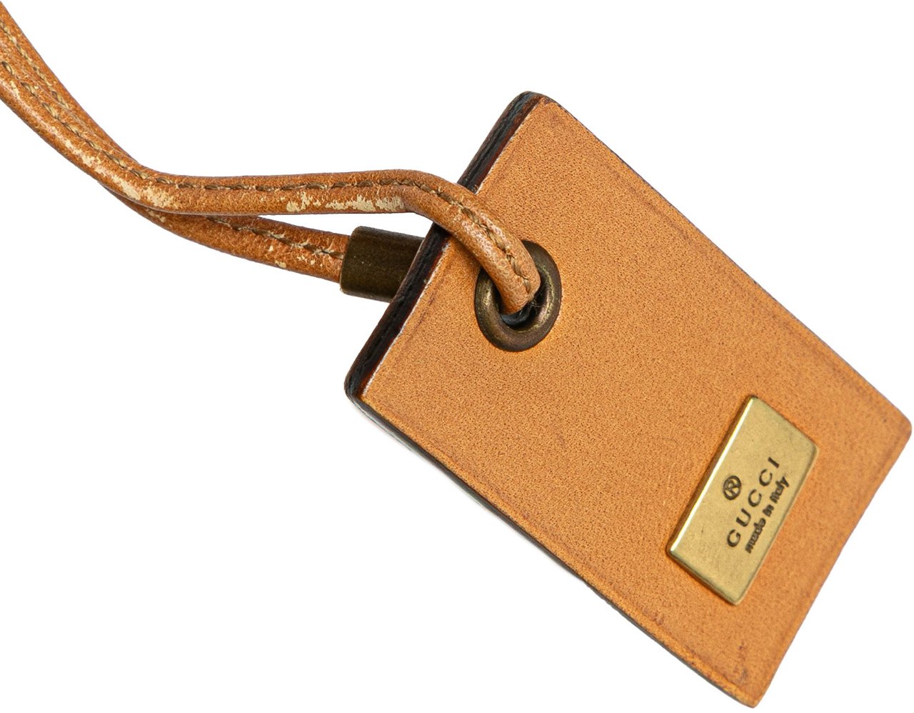 Gucci Canvas Utilitarian Shoulder Bag Bruin