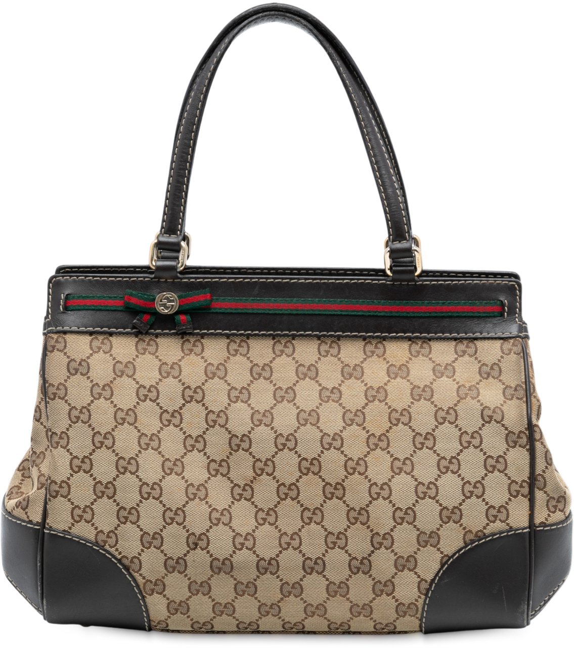 Gucci GG Canvas Mayfair Tote Bruin