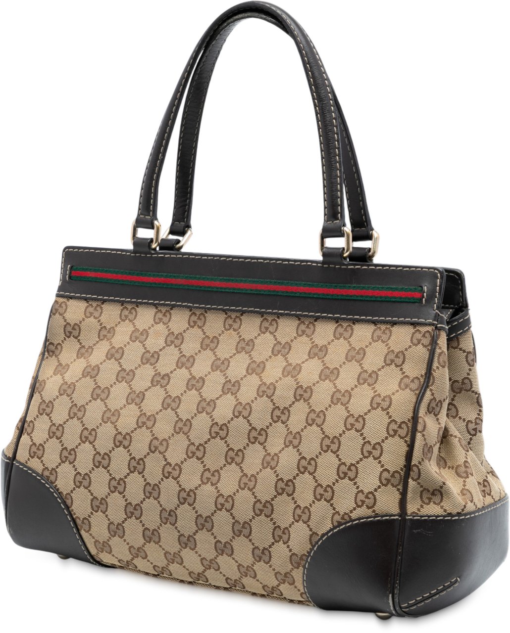 Gucci GG Canvas Mayfair Tote Bruin