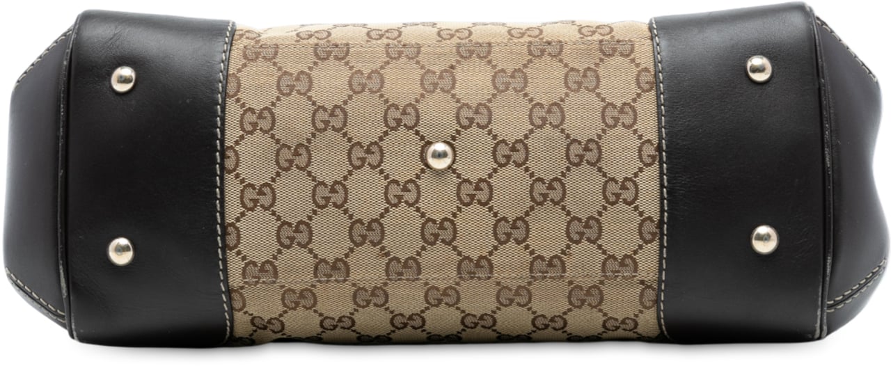 Gucci GG Canvas Mayfair Tote Bruin