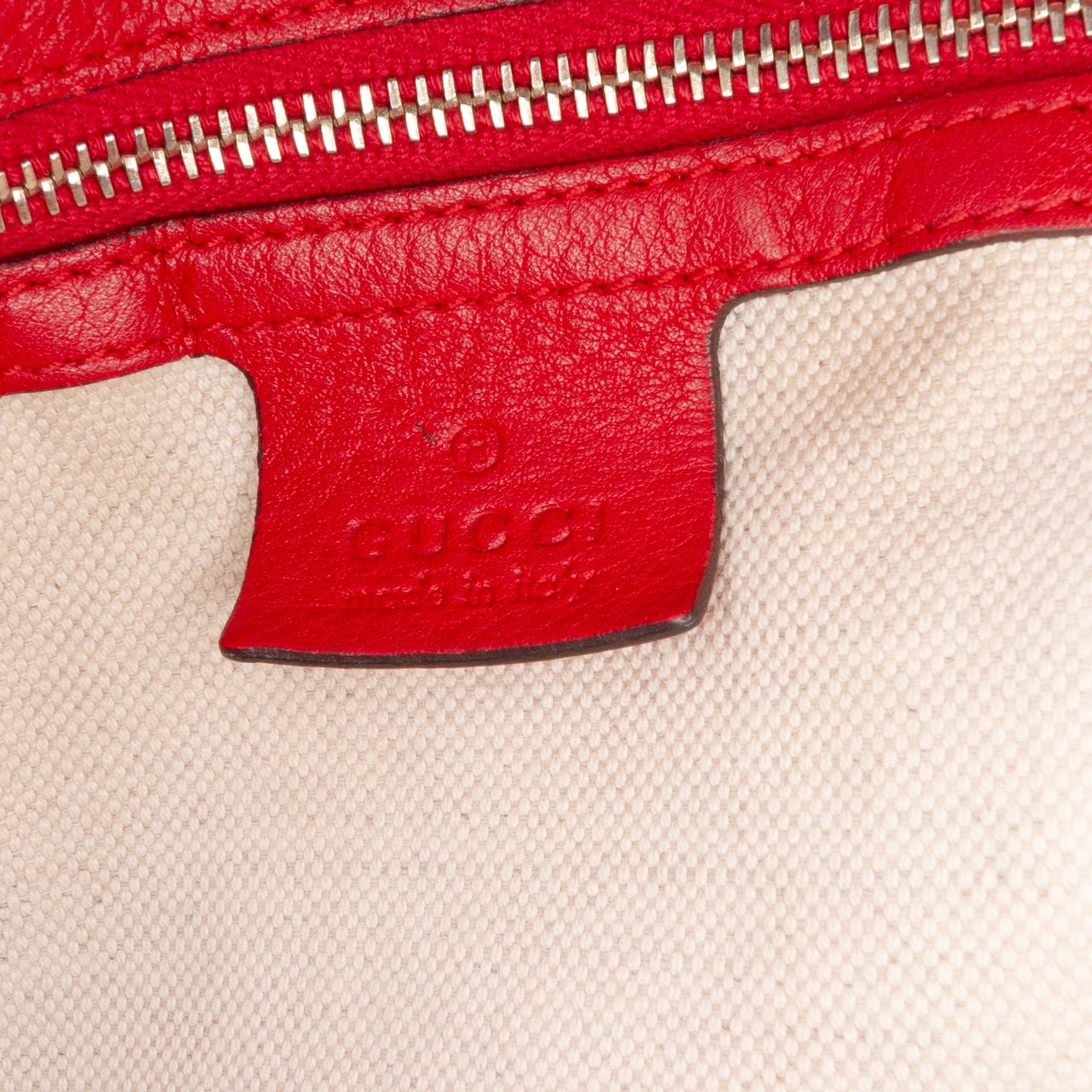 Gucci Large GG Canvas Bella Satchel Bruin