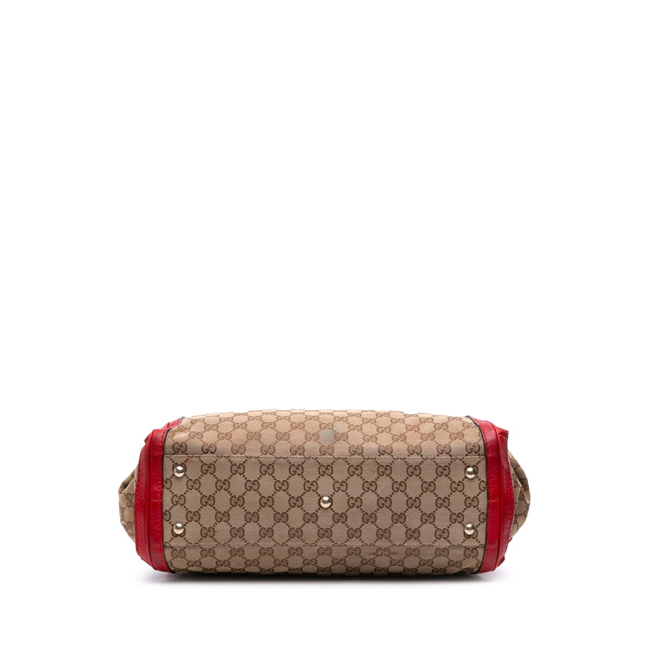 Gucci Large GG Canvas Bella Satchel Bruin