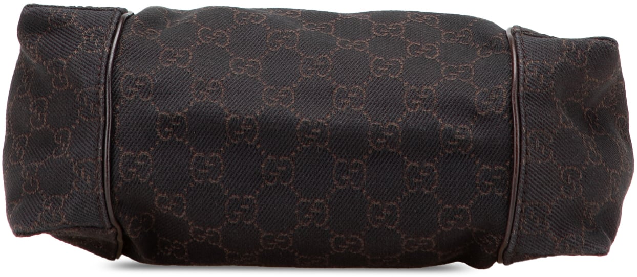 Gucci GG Denim Handbag Bruin