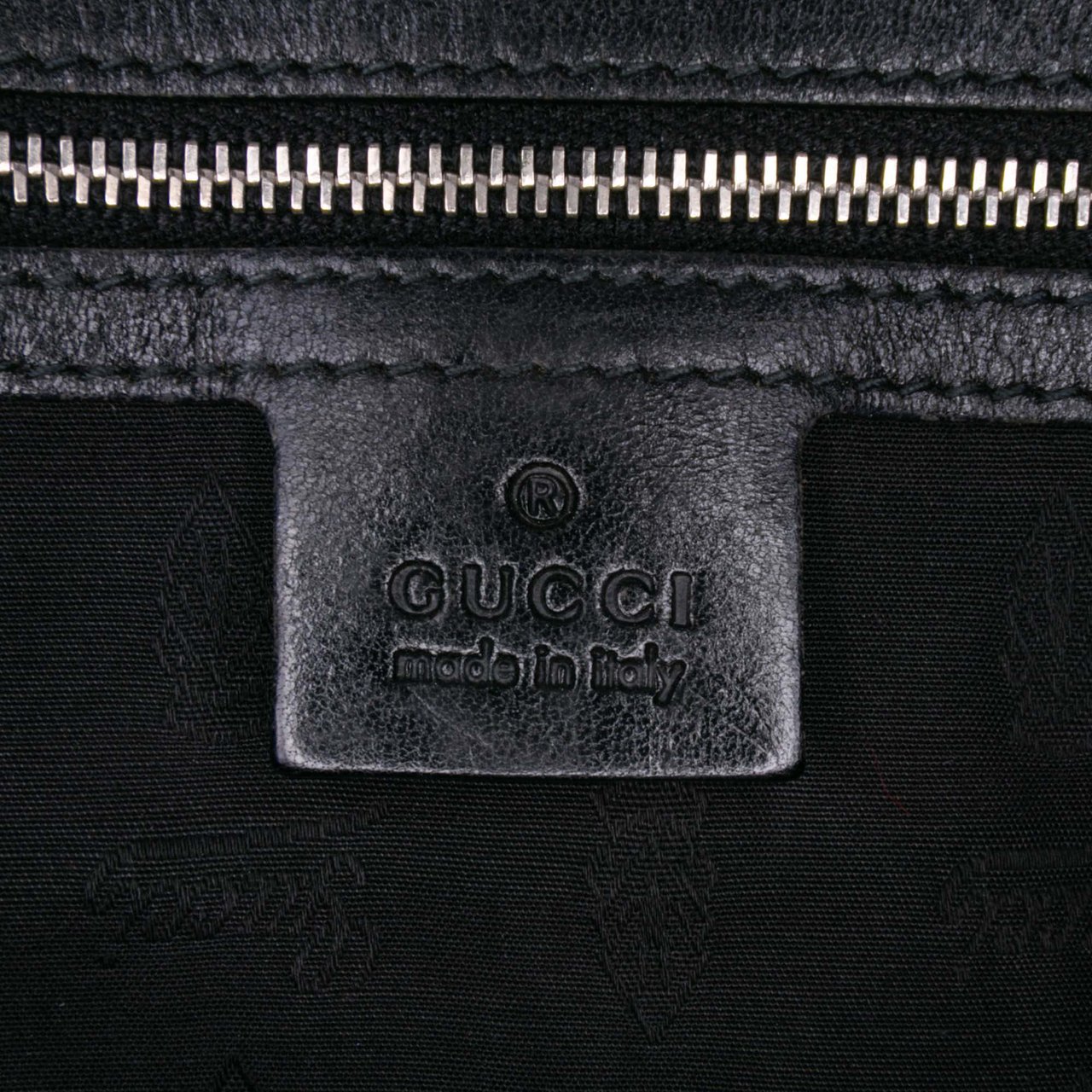 Gucci Large GG Canvas Twins Tote Bruin