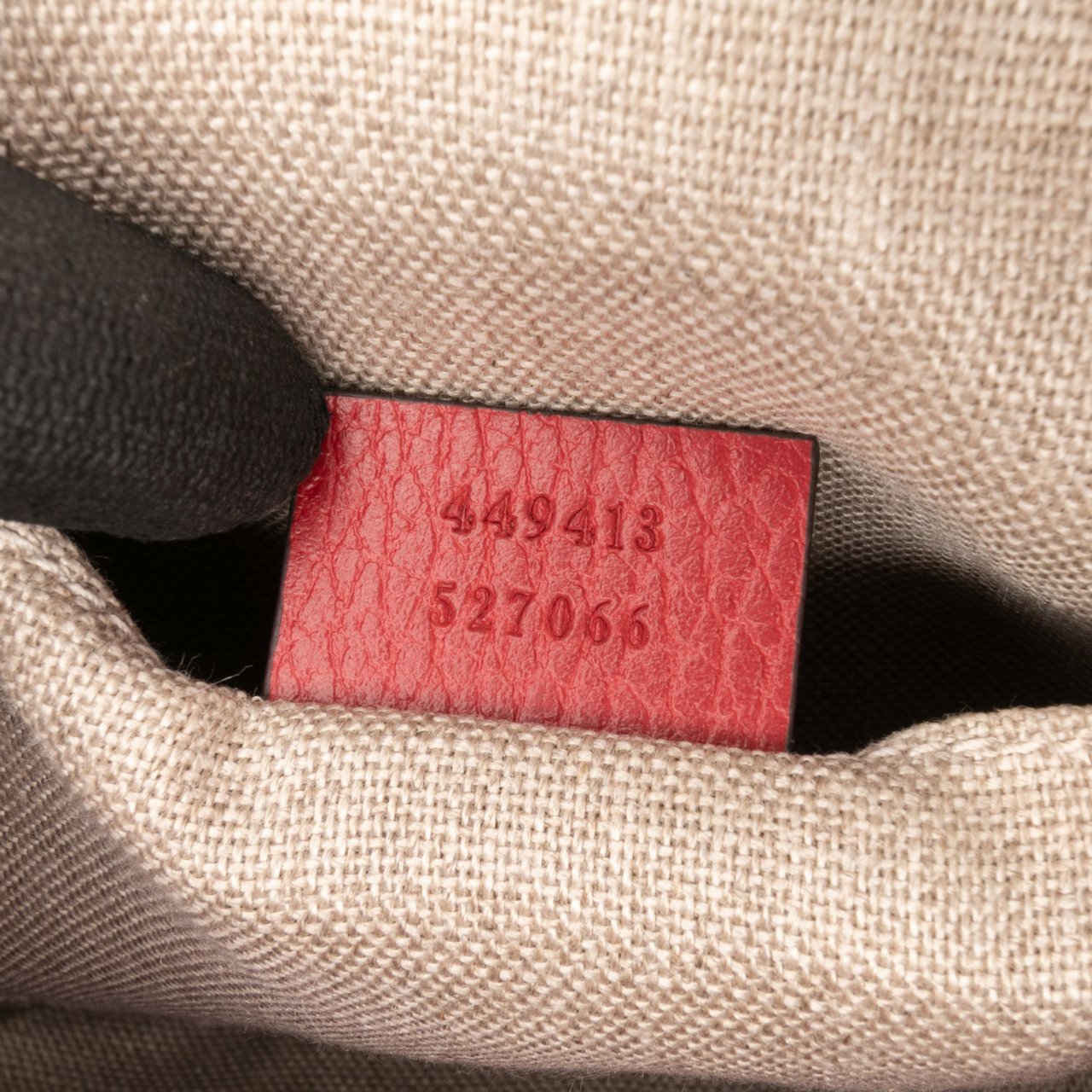 Gucci GG Canvas Bree Crossbody Bruin