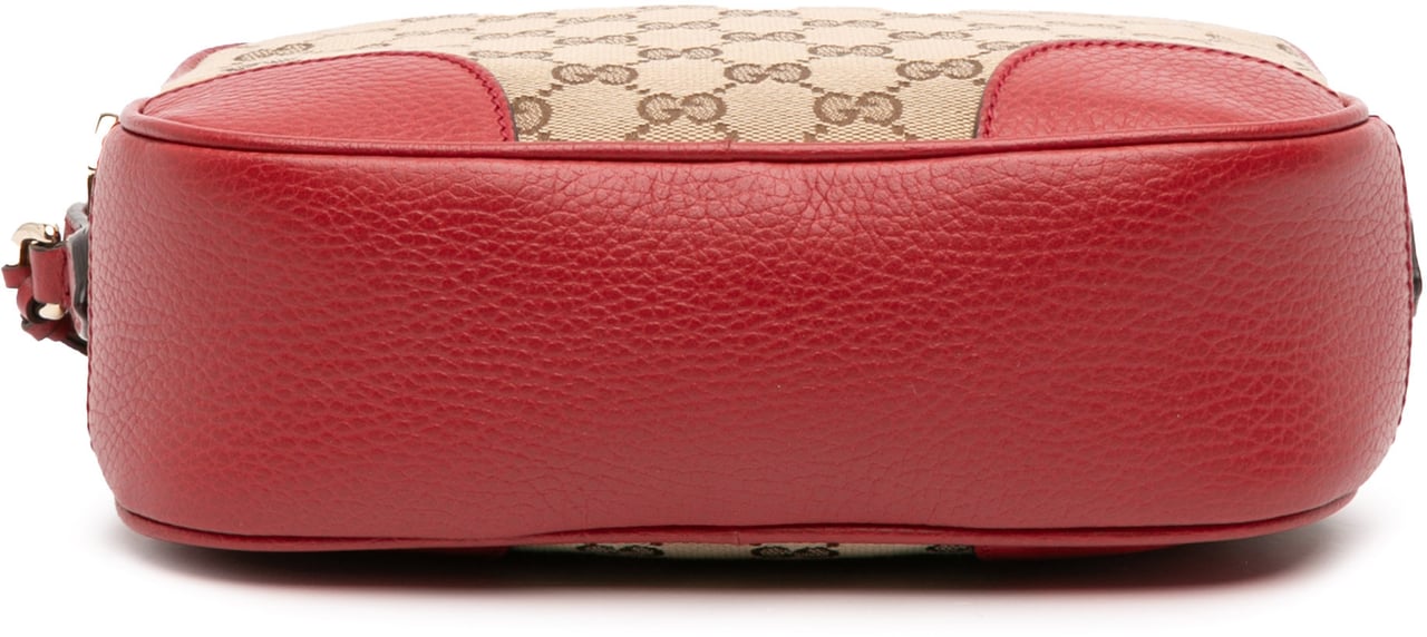 Gucci GG Canvas Bree Crossbody Bruin