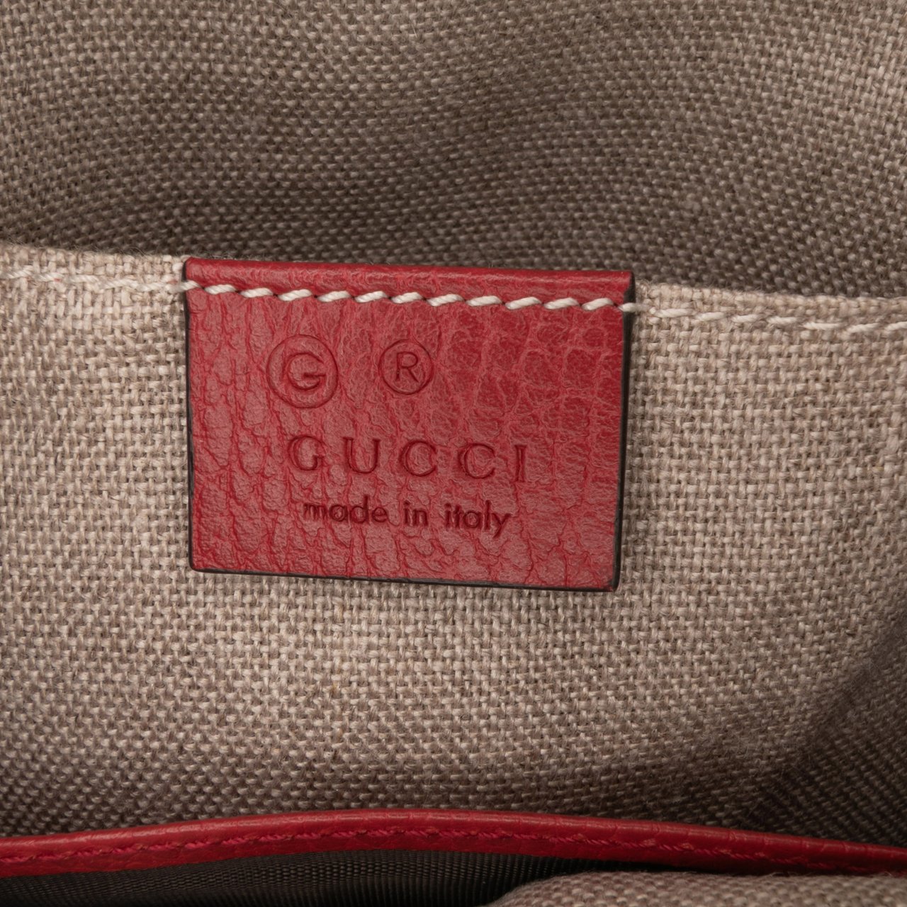 Gucci GG Canvas Bree Crossbody Bruin