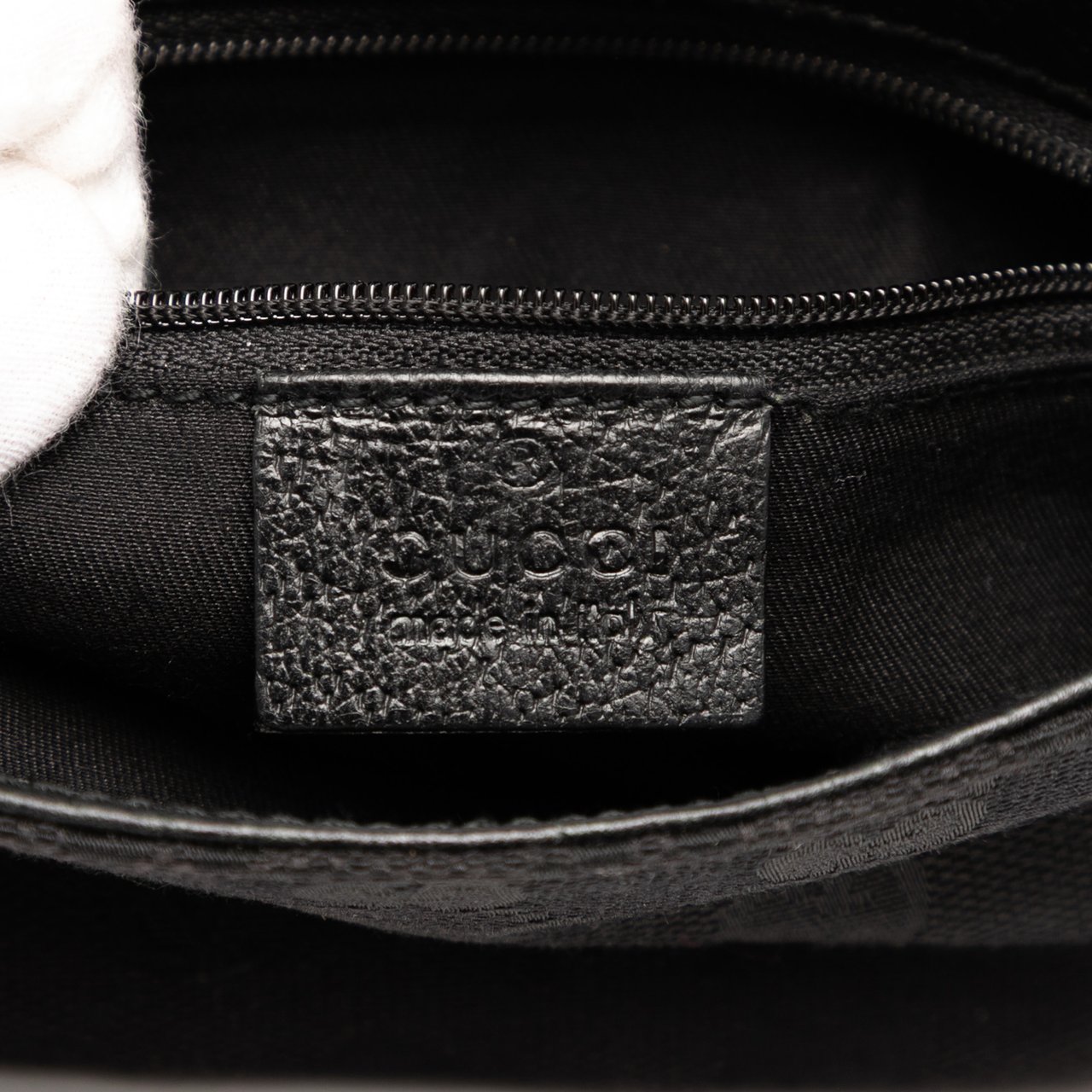 Gucci GG Canvas Belt Bag Zwart