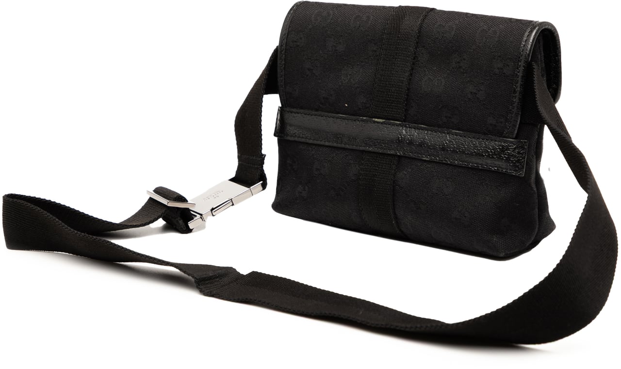 Gucci GG Canvas Belt Bag Zwart