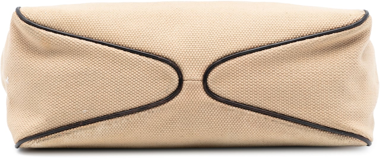 Gucci Canvas Shoulder Bag Bruin