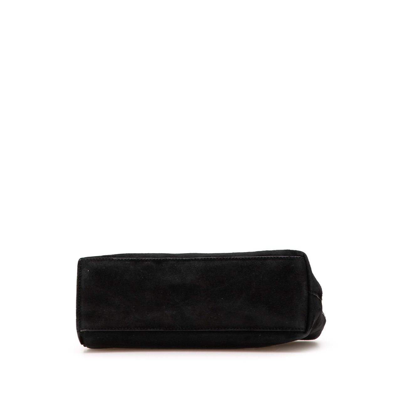 Gucci Suede Handbag Zwart
