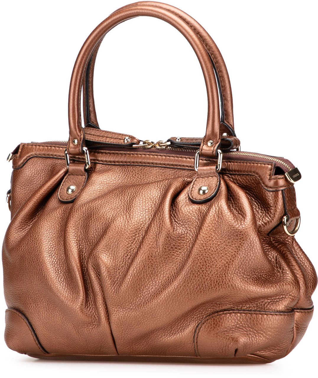 Gucci Calfskin Sukey Satchel Bruin