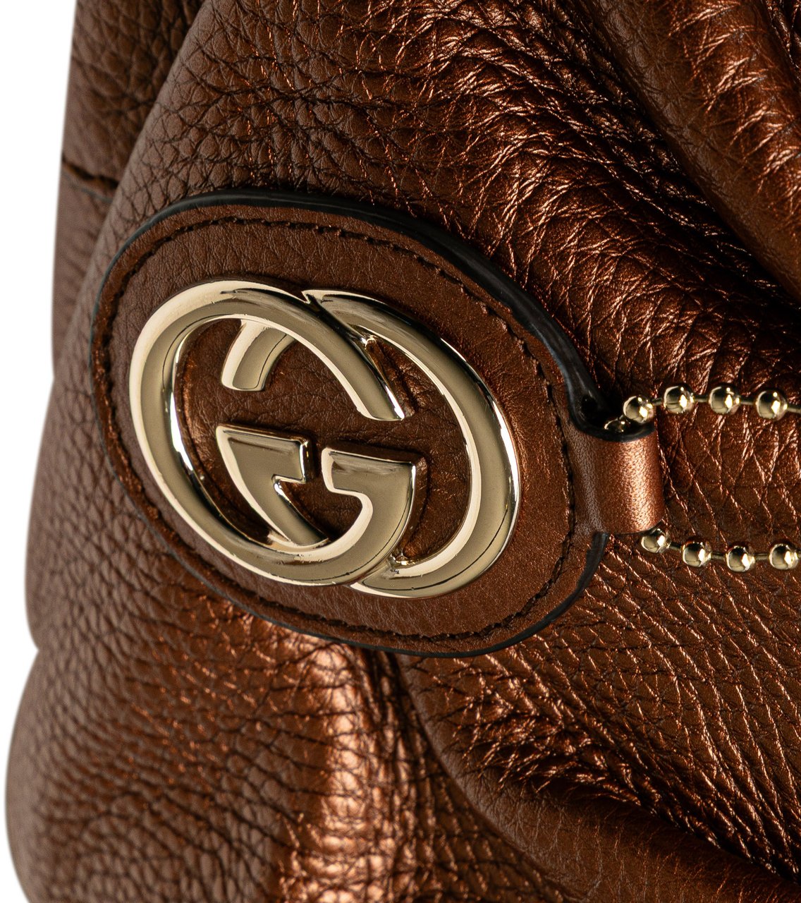 Gucci Calfskin Sukey Satchel Bruin