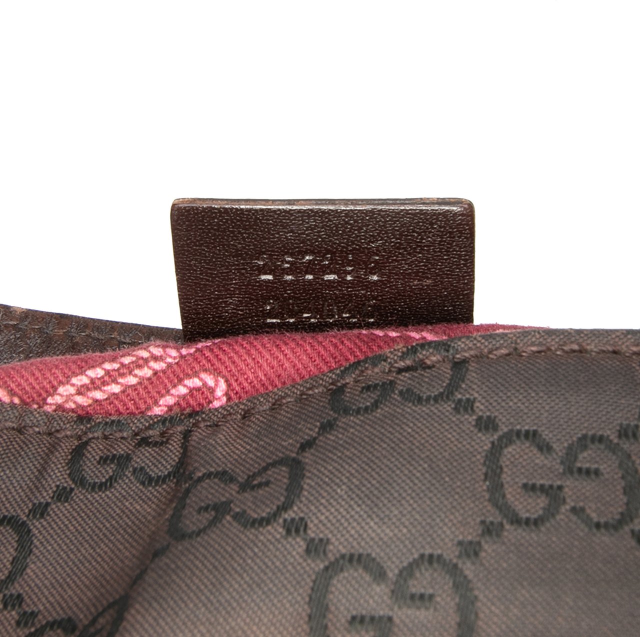 Gucci GG Canvas Shoulder Bag Bruin