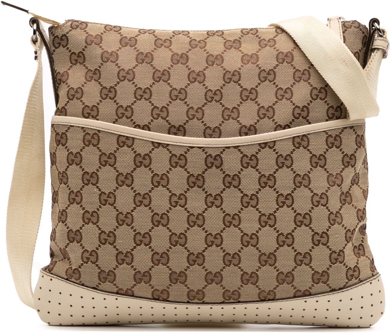 Gucci GG Canvas Crossbody Bruin