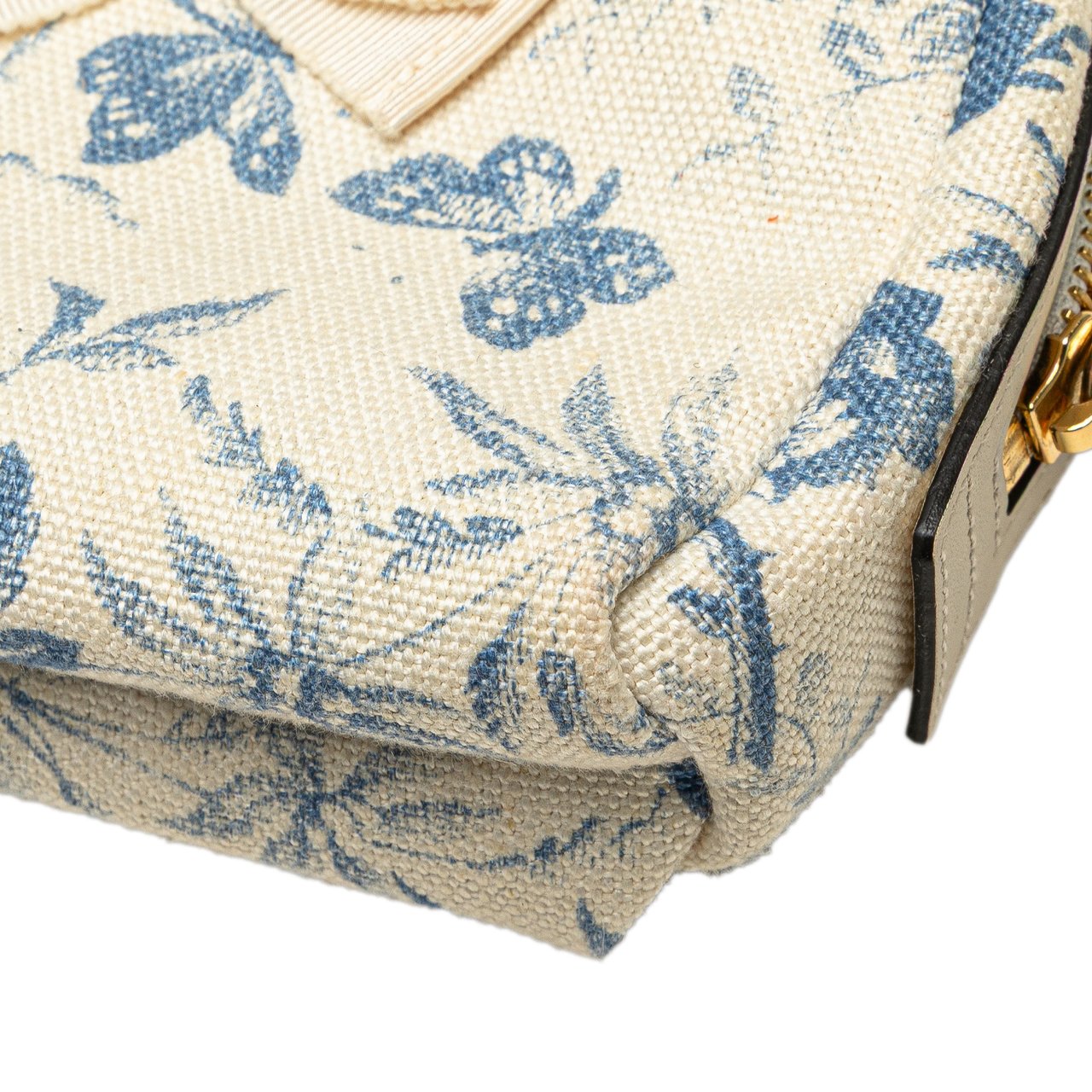 Gucci GG Marmont Canvas Herbarium Pouch Wit