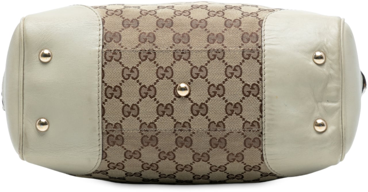 Gucci GG Canvas Mayfair Tote Bruin