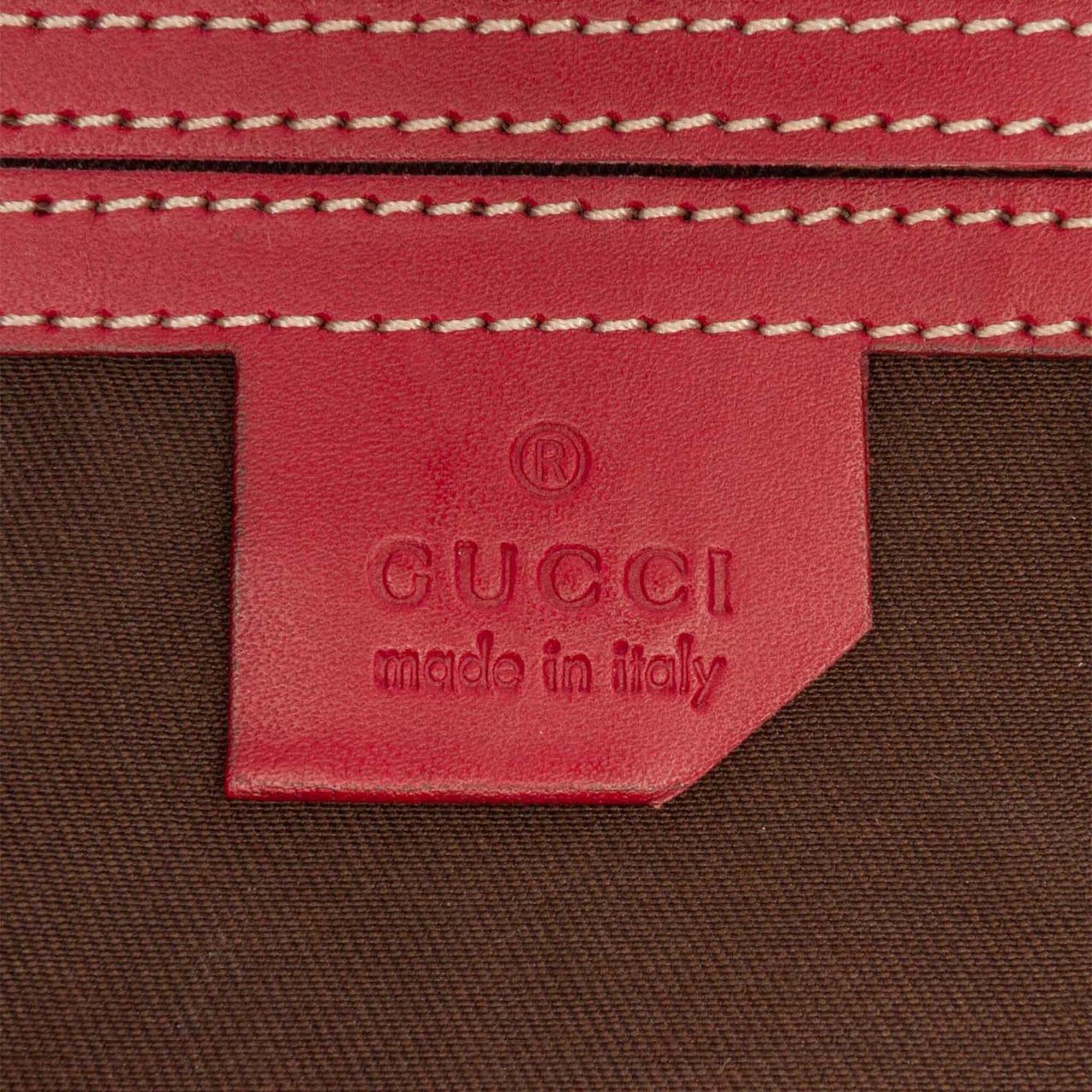 Gucci Limited Edition Small GG Supreme Web Joy Boston Bag Bruin