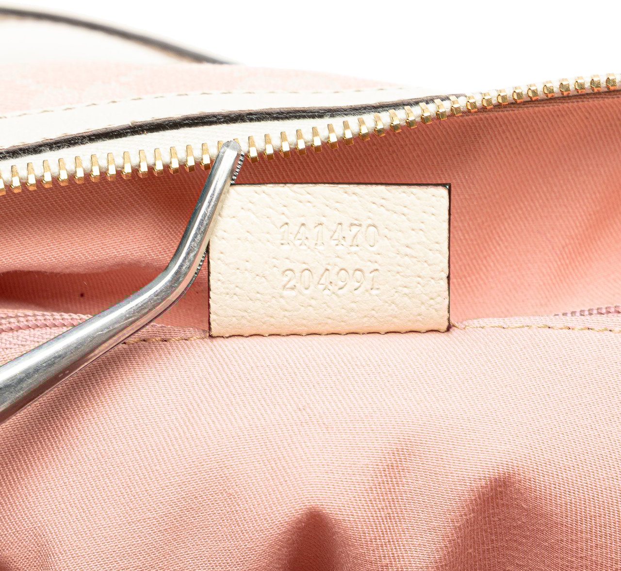Gucci GG Canvas Abbey D Ring Tote Roze