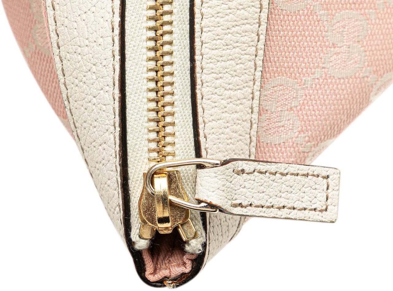 Gucci GG Canvas Abbey D Ring Tote Roze