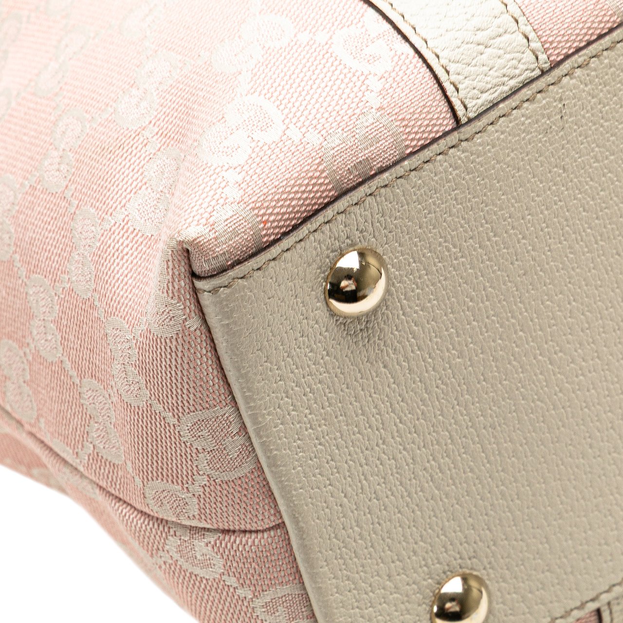 Gucci GG Canvas Abbey D Ring Tote Roze