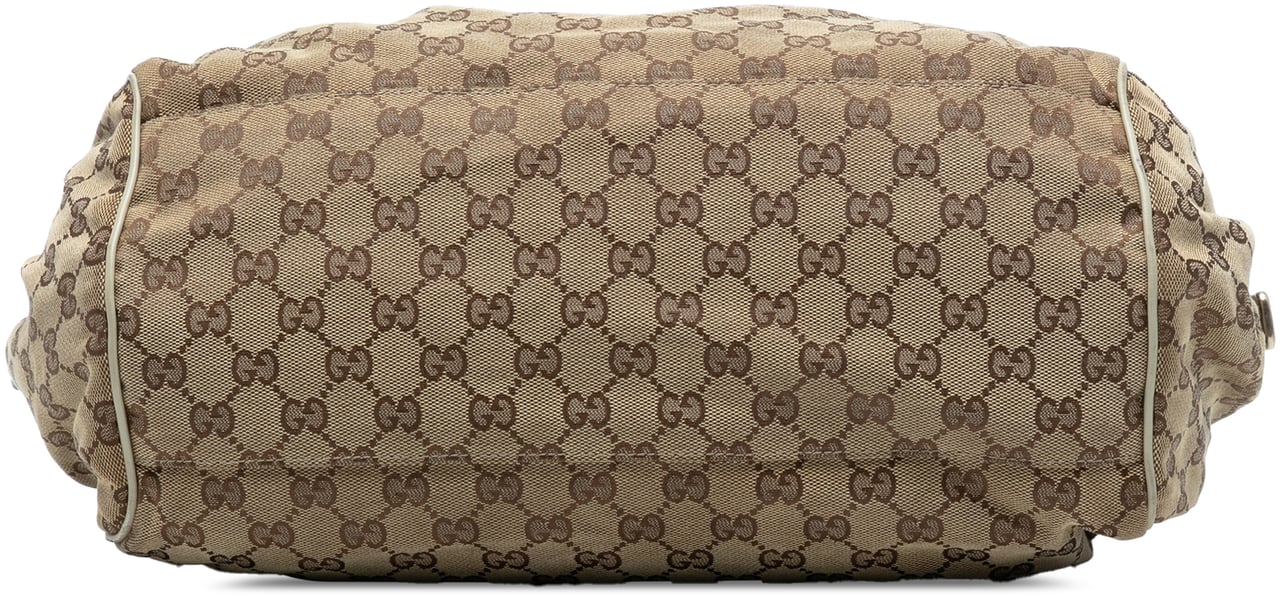 Gucci GG Canvas Sukey Satchel Bruin