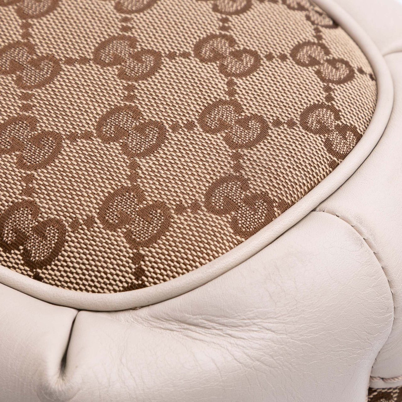 Gucci GG Canvas Sukey Satchel Bruin